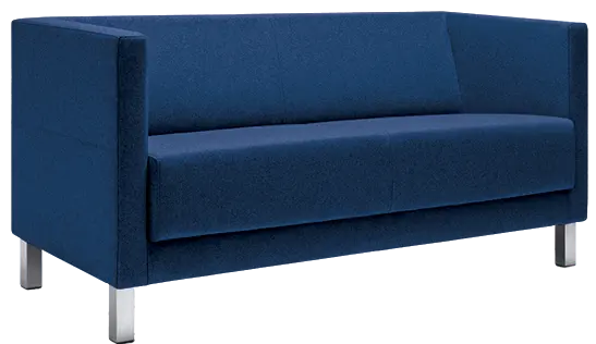 VELA - 3H, křeslo, látka VX EV 10 - látka tmavě modrá